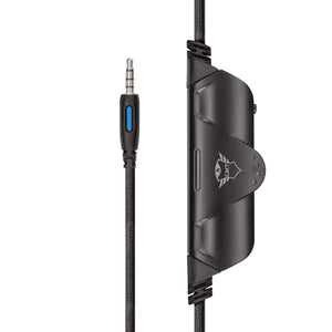Trust Gaming GXT 488 Forze Cuffie PS4 e PS5 con Licenza Ufficiale PlayStation, Over-Ear, Microfono Ripiegabile e Archetto Regolabile, Jack Audio 3.5 mm, Cuffie Gaming Cablate - Nero