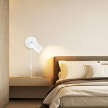 Carica l'immagine nel visualizzatore di Gallery, Applique da Parete Interno, Attacco GU10, 2 Pcs Lampada da Parete Orientabili Bianco, Faretto da Parete in Alluminio Reg