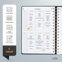 Carica l&#39;immagine nel visualizzatore di Gallery, Grupo Erik: Diario Scuola 2024 2025 Astrale, Agenda settimanale A5 12 mesi, 14,8 x 21 cm, Agenda Weekly Planner 2024 2025, Agenda Astrologica 2024 2025