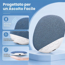 Carica l'immagine nel visualizzatore di Gallery, 1 Pezzi Altoparlante Cuscino Bluetooth, Mini Cassa Bluetooth Portatile con Rumore Bianco e Timer, Speaker Sotto Cuscino 