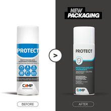 Carica l'immagine nel visualizzatore di Gallery, CAMP Protect Spray - Vernice Trasparente per Legno Isolante e Protettiva, Vernice Spray per Metallo Legno e Plastica Imp