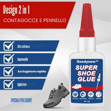 Carica l'immagine nel visualizzatore di Gallery, 20g Colla Forte per Scarpe, Super Adesivo per Riparazione Suole