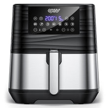 Carica l'immagine nel visualizzatore di Gallery, Innsky Friggitrice ad Aria 5,5 Litri, 1700W Friggitrice ad Aria Calda con 11 Programmi, Air Fryer con Funzione di Preriscaldamento, Sbrinamento, Keep Warm, Ricette Italiane
