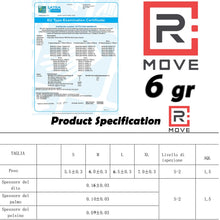 Carica l'immagine nel visualizzatore di Gallery, R MOVE 100 guanti monouso in nitrile neri taglia S, EXTRA RESISTENTI +60% di spessore in più al dito rispetto al 3,5 gr,