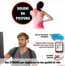Carica l&#39;immagine nel visualizzatore di Gallery, Fascia Posturale Regolabile Indicato per Uomo Donna e Ragazzi, Correttore Postura Fornisce Sollievo dal Dolore al Collo Schiena e Spalle Disponibile in tre Misure