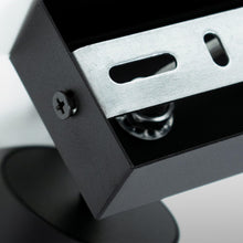 Carica l'immagine nel visualizzatore di Gallery, EDO Lampada Faretti da Soffitto Orientabili MALGA GU10 Nero, Faretti 3 Luce, Faretto da Parete Interno per Barra, Lampad