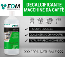 Carica l&#39;immagine nel visualizzatore di Gallery, EQM - ECO- 212 - Decalcificante per Macchine da Caffè - 1L - 100% origine naturale - Compatibile con tutte le macchine da caffè
