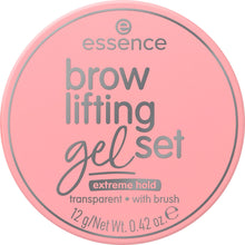 Carica l'immagine nel visualizzatore di Gallery, essence set gel lifting per le sopracciglia lunga durata definizione (12 g)