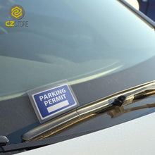 Carica l'immagine nel visualizzatore di Gallery, Adesivo da Parabrezza e Portapermesso di Parcheggio -✮GARANZIA A VITA✮| 6-PACK | Adesivo per Biglietto di Parcheggio - I