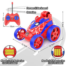 Carica l'immagine nel visualizzatore di Gallery, Mini Macchina Telecomandata Spider Acrobatica per Bambini 3 4 5 6 7 Anni, Macchinina Radiocomandata Auto RC Giochi Regalo Compleanno Pasqua Natale Giocattoli Gioco Bimbi Stunt Remote Control Car