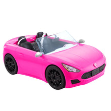 Carica l'immagine nel visualizzatore di Gallery, Barbie - Cabrio Veicolo Decapottabile Rosa a Due Posti con Ruote Funzionanti e Dettagli Realistici, Giocattolo per Bambini 3+ Anni, HBT92