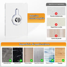 Carica l'immagine nel visualizzatore di Gallery, Scarpiera da parete con strisce adesive per appendere, organizer per scarpe in plastica, porta scarpe da porta (SM03-bianco-4)
