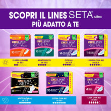 Carica l'immagine nel visualizzatore di Gallery, Lines Seta Ultra Notte, 11 Pezzi (Confezione da 4)