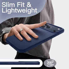 Carica l'immagine nel visualizzatore di Gallery, JETech Cover in Silicone per iPhone 17 Pro, Blu Scuro