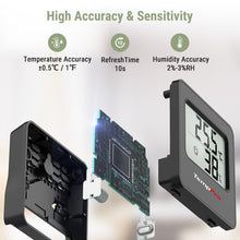 Carica l'immagine nel visualizzatore di Gallery, TempPro TP157 digital indoor thermometer, home thermometer