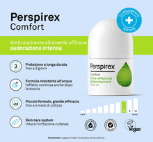 Carica l'immagine nel visualizzatore di Gallery, Perspirex Comfort Roll-on - Deodorante Antitraspirante Ascelle, Protezione Efficace Contro Sudori e Odori, Formula Senza