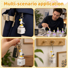 Carica l'immagine nel visualizzatore di Gallery, Seagull Mine Keychain, 6pcsSeagull Mine Button Keychain, Portachiavi Con Pulsante Sonoro Seagull Mine, Con Suono Reale E