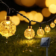 Carica l'immagine nel visualizzatore di Gallery, Suright Catena Luminosa Esterno Solare, 13m 60 LED Luci Solari da Giardino
