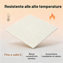 Carica l'immagine nel visualizzatore di Gallery, Carta per Guarnizioni ad Alta Temperatura, Carta Guarnizione per Camino Formato A4, Materiale Guarnizione in Fibra Ceram
