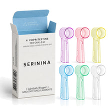 Carica l'immagine nel visualizzatore di Gallery, SERININA 6 Copritestine per Oral-B iO3, iO4, iO5, iO6, iO7, iO8, iO9, iO10