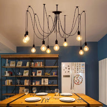 Carica l'immagine nel visualizzatore di Gallery, Lampadario Sospensione in Stile Vintage Industriale