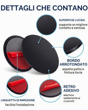 Carica l'immagine nel visualizzatore di Gallery, Supporto Adesivo Forte per Cruscotto 2 Pezzi 65mm+80mm, Base Antiscivolo Alternativa Ventose, Tenuta Fissa per Dispositi