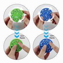 Carica l'immagine nel visualizzatore di Gallery, 9 Pezzi Mathe Fakten Fidgets Spinners Kit, Moltiplicazioni Divisioni Math Fact Spinners Fidgets, Mini Giocattolo Math Sp