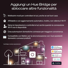 Carica l'immagine nel visualizzatore di Gallery, Philips Hue LED A60, Lampadine smart E27, Confezione da 1