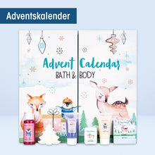 Carica l&#39;immagine nel visualizzatore di Gallery, Accentra Calendario dell’Avvento 2025 per ragazze con 24 prodotti per la cura del corpo – Beauty con body lotion, bombe da bagno frizzanti, bagnoschiuma, shampoo e molto altro – Calendario di Natale