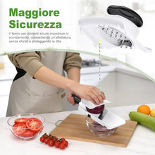 Carica l'immagine nel visualizzatore di Gallery, Ibergrif M526 Mandolina, Affettatrice Verdure Regolabile 1–4 mm