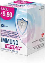 Carica l'immagine nel visualizzatore di Gallery, Immuno Forte Act, Integratore Alimentare Difesa dell'Organismo, 30 capsule