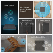 Carica l'immagine nel visualizzatore di Gallery, SONOFF SwitchMan R5 intelligente interruttore di scena con batteria 6 canali tastiera senza cablaggio, e SONOFF M5 "eWeL