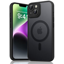 Carica l'immagine nel visualizzatore di Gallery, YLK Cover Magnetic per iPhone 14, Custodia Protettiva Completa con Magsafe,Traslucida Opaca Posteriore Sottile Antiurto 