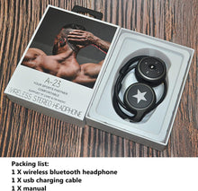 Carica l'immagine nel visualizzatore di Gallery, Cuffie Bluetooth 5.0 per sport, con supporto scheda TF e radio FM, CVC8.0, cancellazione del rumore, 12 ore di riproduzione per corsa, ciclismo, palestra