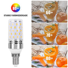 Carica l'immagine nel visualizzatore di Gallery, Lampadina Led E14 Luce Calda Lampadine E14 9W Bianca Calda 3000K, Attacco Edison E14 LED Bianco Caldo, Equivalenti a 80W