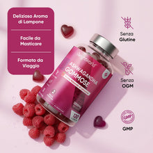 Carica l'immagine nel visualizzatore di Gallery, Ashwagandha Gommose 1200mg, 120 Caramelle Vegane (2 Mesi di Fornitura)