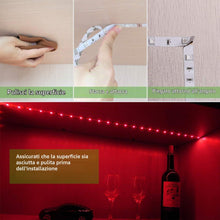 Carica l'immagine nel visualizzatore di Gallery, ACONDE - Striscia LED, striscia con luci LED USB, 2 metri, con telecomando a 24 tasti, retroilluminazione per TV, classe