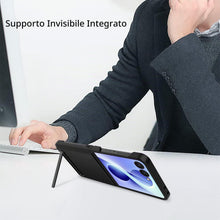 Carica l'immagine nel visualizzatore di Gallery, Lonkenn Custodia per Samsung Galaxy Z Flip 8, Cover Con Pellicola Protettiva, [Cavalletto] [Protezione Cerniera], Protez
