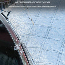 Carica l'immagine nel visualizzatore di Gallery, Copertura Parabrezza Autos, Copri Parabrezza per Auto Inverno, Coperture Pieghevoli del Parabrezzas, Protezione Parabrez