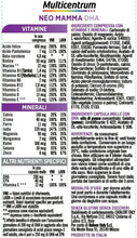 Carica l'immagine nel visualizzatore di Gallery, Multicentrum Neo Mamma DHA, 30 Compresse + 30 Capsule molli