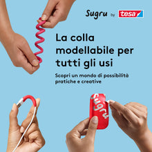 Carica l'immagine nel visualizzatore di Gallery, tesa Colla Modellabile Multiuso Sugru - Nera, Bianca e Grigia - 3 x 3,5 g