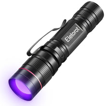 Carica l'immagine nel visualizzatore di Gallery, Eletorot Torcia UV 395 NM Ultravioletti Zoomable Blacklight per Resina Polimerizzante, Rilevatore di Urina di Cane Gatto