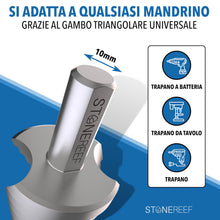 Carica l'immagine nel visualizzatore di Gallery, Fresa conica 4-32 mm HSS punta a gradini per metallo lamiera plastica