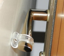 Carica l'immagine nel visualizzatore di Gallery, ANELLO SALVAMANIGLIA 4pz fermaporta SALVA MANIGLIA PORTA PARACOLPI FERR 108430