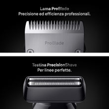 Carica l'immagine nel visualizzatore di Gallery, Braun Rasoio Elettrico Barba e Capelli Serie 7, Accessori AIO7585 Grigio