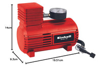 Carica l'immagine nel visualizzatore di Gallery, Einhell Compressore per auto CC-AC 12V