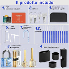 Carica l'immagine nel visualizzatore di Gallery, Diyife Set Grimaldelli, 36 Pcs,con 4 Trasparente Serratura