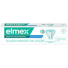 Carica l'immagine nel visualizzatore di Gallery, Elmex - Dentifricio Sensitive Professional Whitening 75ml (Consegna in 48 Ore), Dentifricio per Denti Sensibili, Sbianca