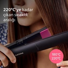 Carica l'immagine nel visualizzatore di Gallery, Philips Cura dei Capelli BHS375/00 Piastra per Capelli EssentialCare in Ceramica con Cheratina, Temperatura da 180° a 22
