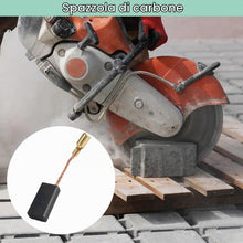 Carica l'immagine nel visualizzatore di Gallery, Carboncini Motore Elettrico, 40Pezzi 10modelli Spazzola Trapano, Spazzole Motore Elettrico, Spazzole Metalliche di Carbo